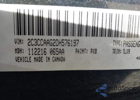 2013 Chrysler 300 Motown z USA, uszkodzony, nr VIN 2C3CCAAG2DH576197